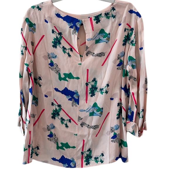 & Other Stories Abstract Art Blouse - Picture 6 of 6